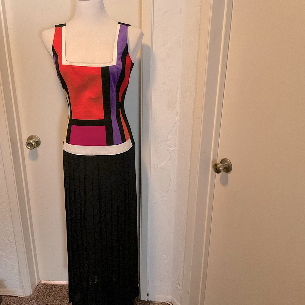 Cache Long Evening Dress - Size M.